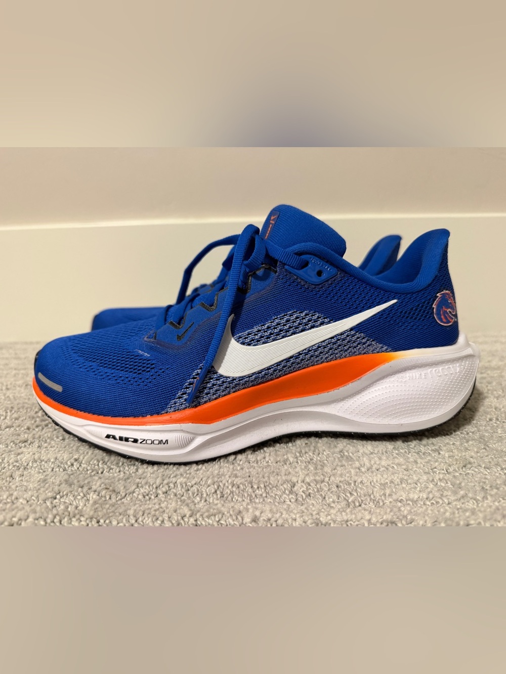 Nike Air Zoom Pegasus 41 Running Shoes Mens 6.5 Women’s 8 Boise State Broncos